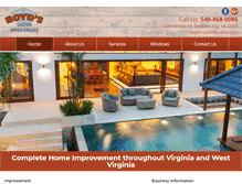 Tablet Screenshot of boydscustomimprovements.com
